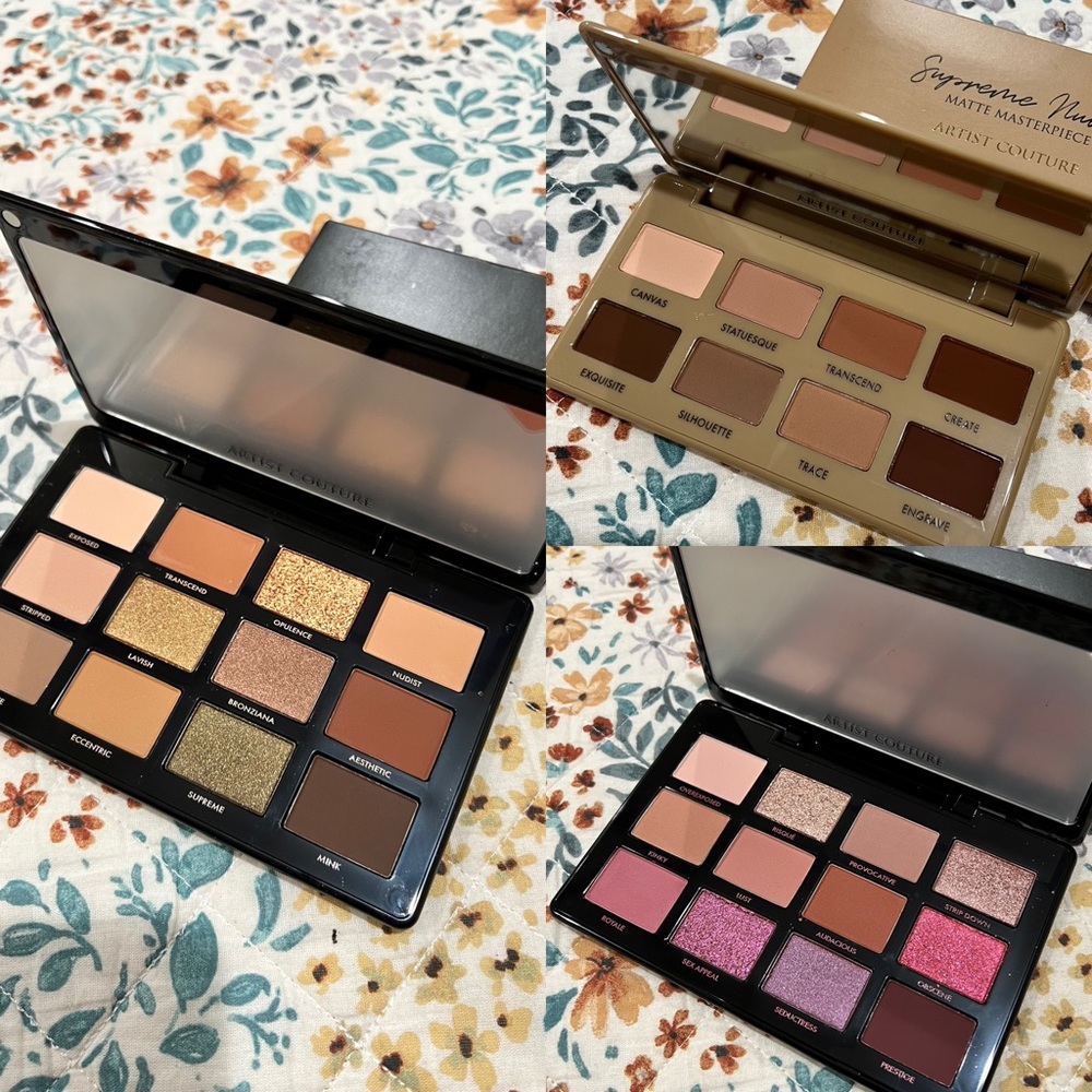 *SOLD* Artist Couture Eyeshadow Palette Bundle (Set of 3)